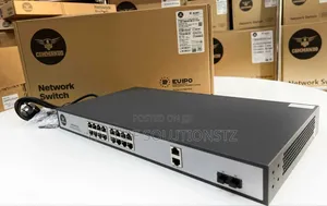E1000-16gp+4cf 16 Ports Gigabit Full Poe Commando Switch