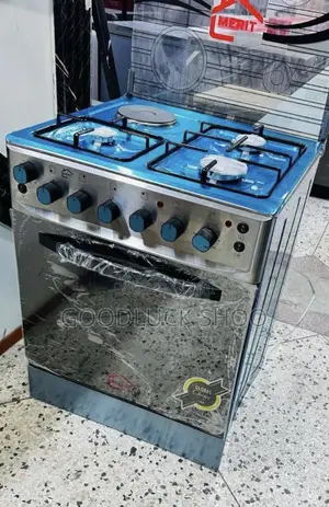 Merit Free Standing Cooker 60x60cm (3g +1e+Oe)