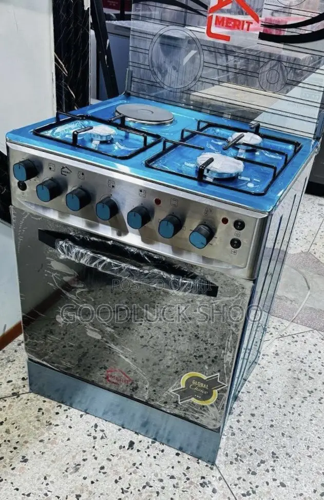 Merit Free Standing Cooker 60x60cm (3g +1e+Oe)