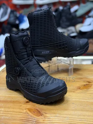 Men's Leather Boot Shoes Under Armour Brand New Original Indeed