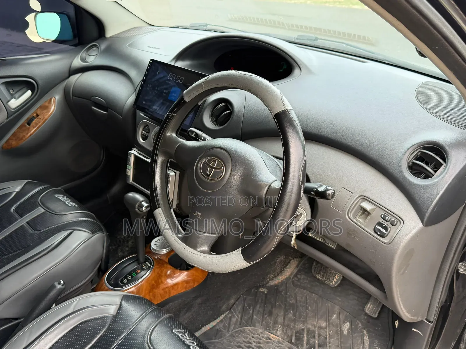 Toyota Vitz 2003 Matt Black