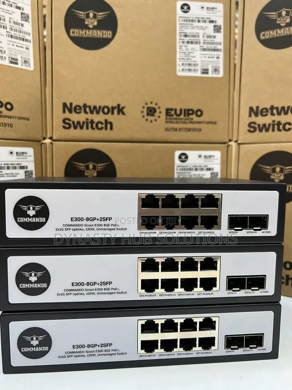 E300-8gp+2sfp 8 Gigabit Poe Commando Switch