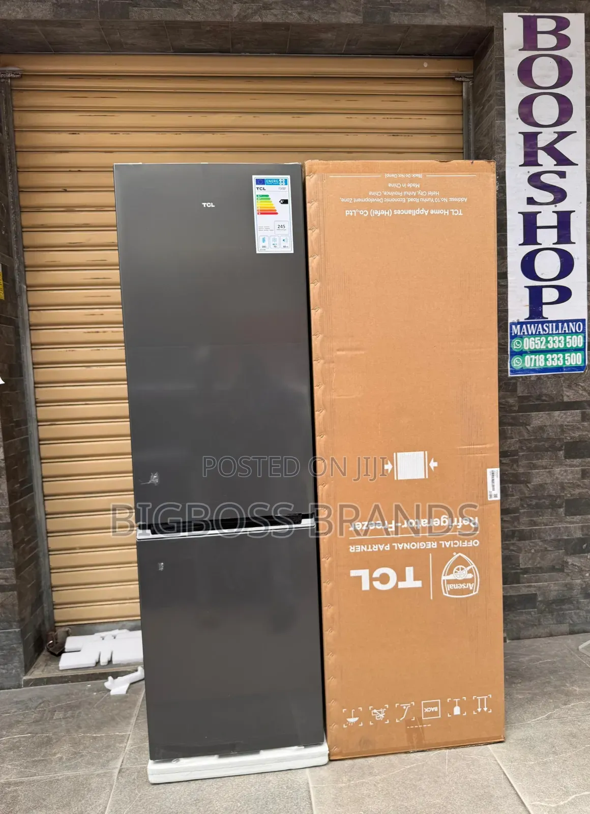 TCL Combi Fridge (F345bf)
 264 Liters