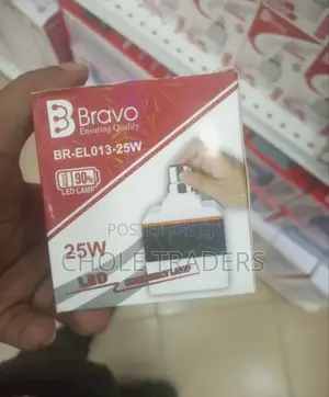 25watts Bravo Led Emergency Bulb / Lamp (Rechargeable Led Bulbs)