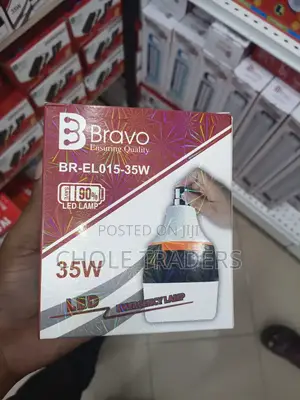 35watts Bravo Led Emergency Bulb / Lamp (Rechargeable Led Bulbs)