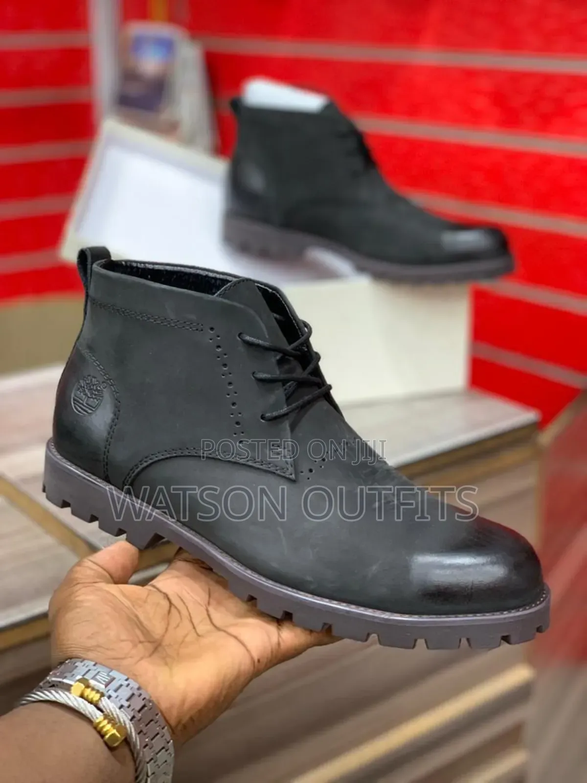 Men's Leather Boot Shoes Timberland Brand New Very Classical