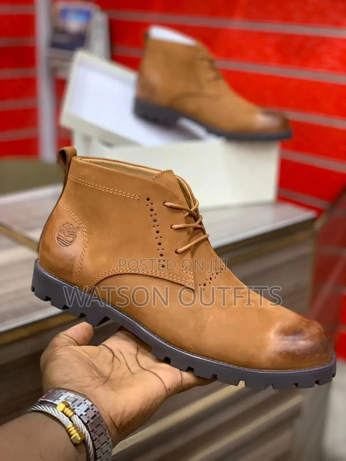 Men's Leather Boot Shoes Timberland Brand New Very Classical