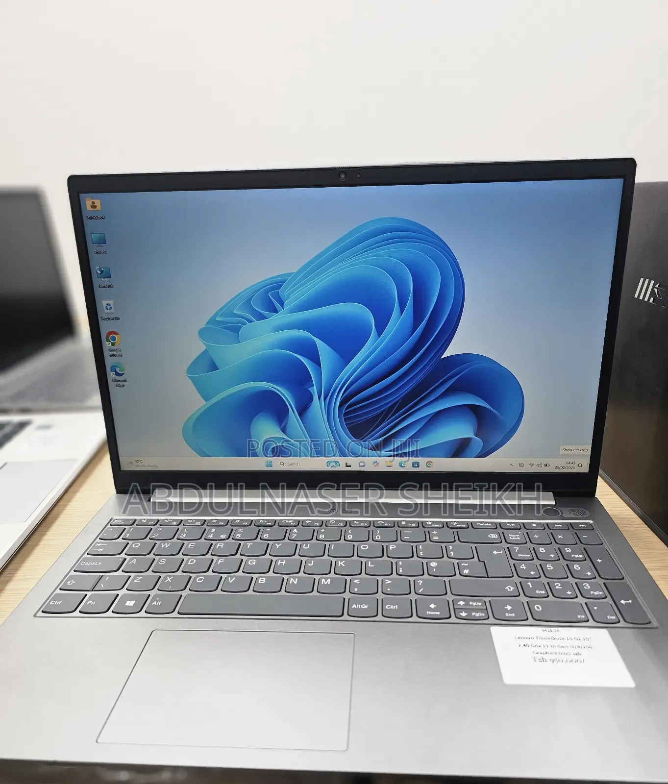 Laptop Lenovo ThinkBook 15 8GB Intel Core i5 SSD 256GB