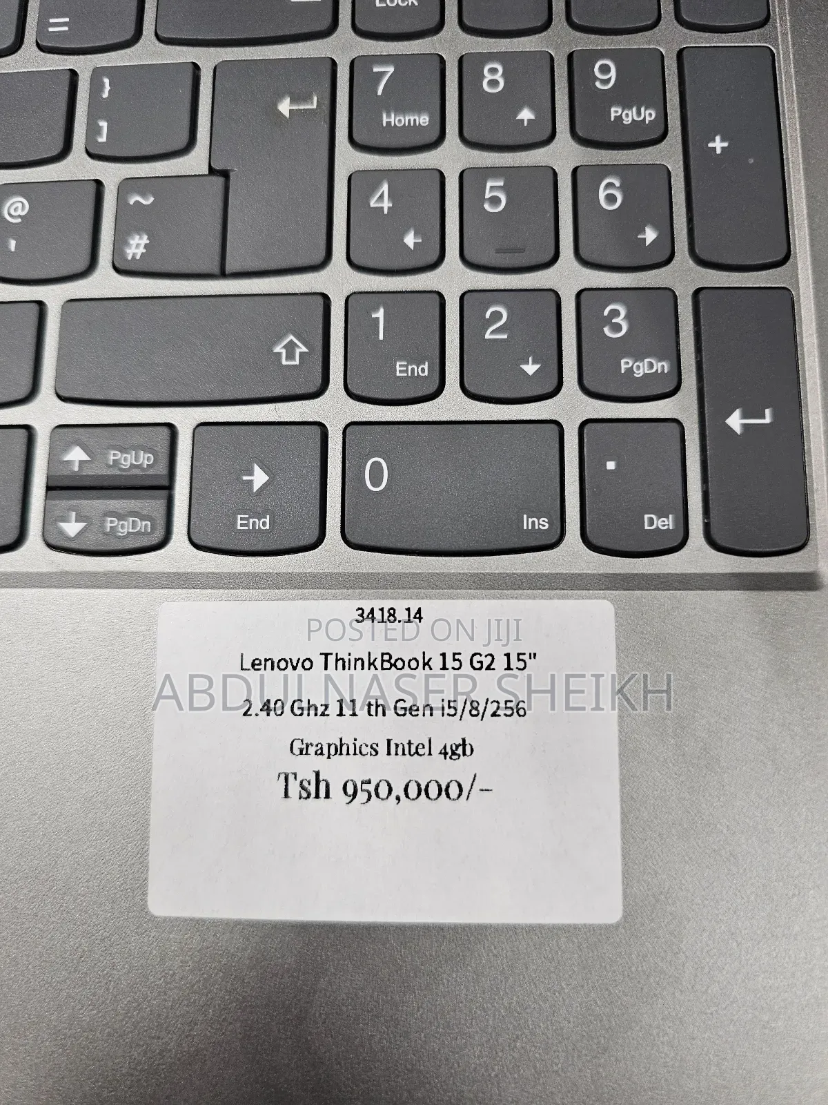 Laptop Lenovo ThinkBook 15 8GB Intel Core i5 SSD 256GB