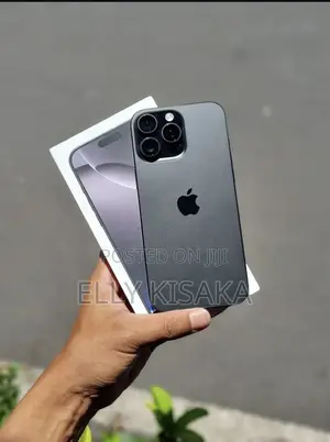 New Apple iPhone 16 Pro Max 256 GB Black
