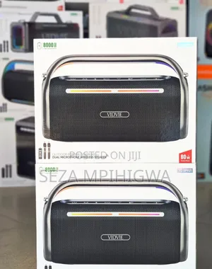 Vidvie Dual Microphone Wireless Speaker