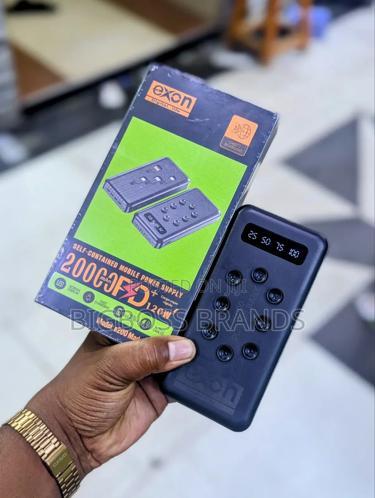 Exon Power Bank 20000 Mah 120w