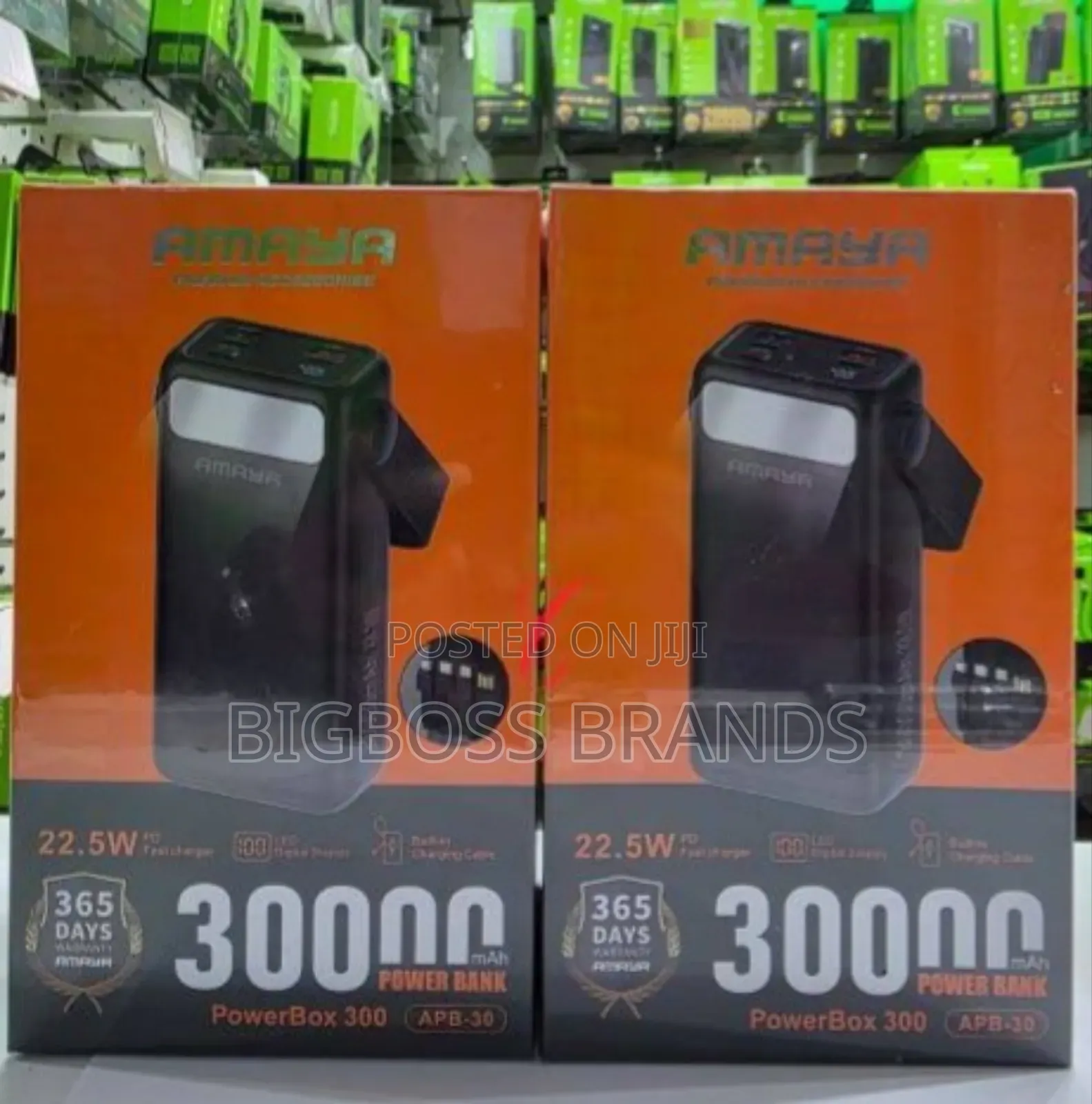 Amaya Power Bank 30000 Mah 12w