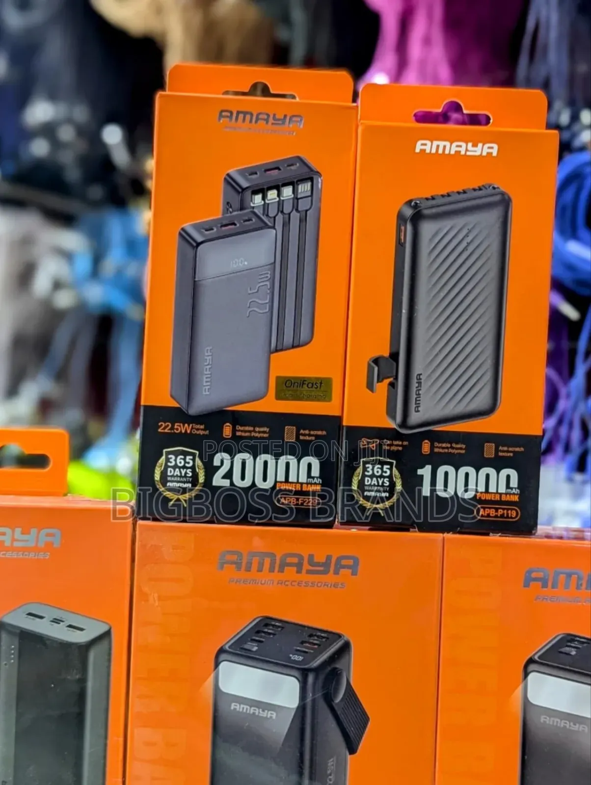 Amaya Power Bank 20000 Mah 22.5w