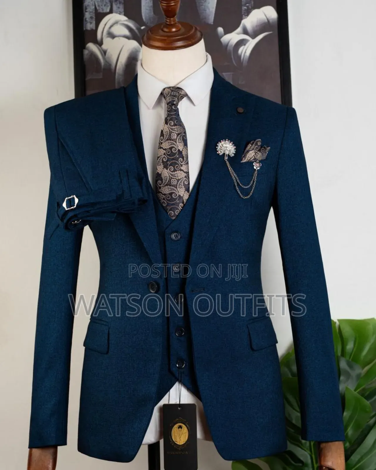 Men's New Suits Mario Casas Marshalino and Benardo Cavalli