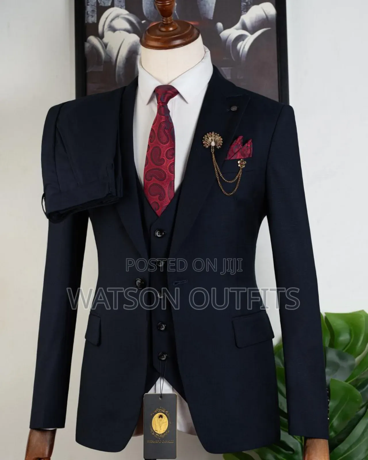 Men's New Suits Mario Casas Marshalino and Benardo Cavalli