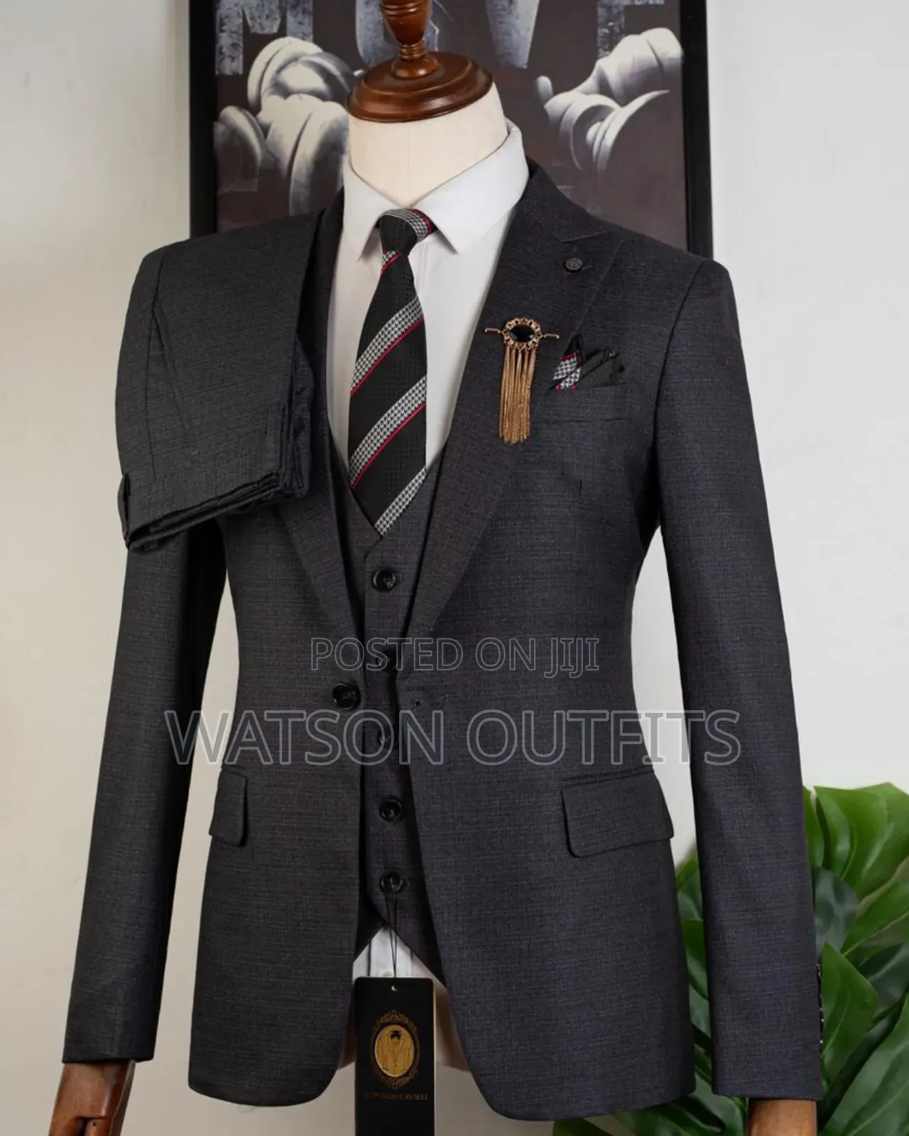 Men's New Suits Mario Casas Marshalino and Benardo Cavalli