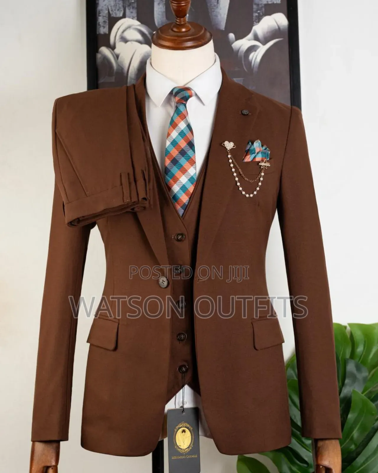 Men's New Suits Mario Casas Marshalino and Benardo Cavalli