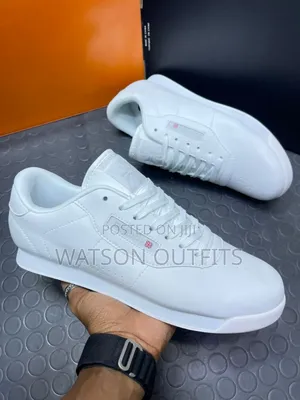 Men's Leather Shoes Uniquely Decorated Reebok Brand New 3 Colours