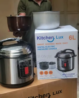 Kitchen Lux Pressure Cooker 6ltr 2pot