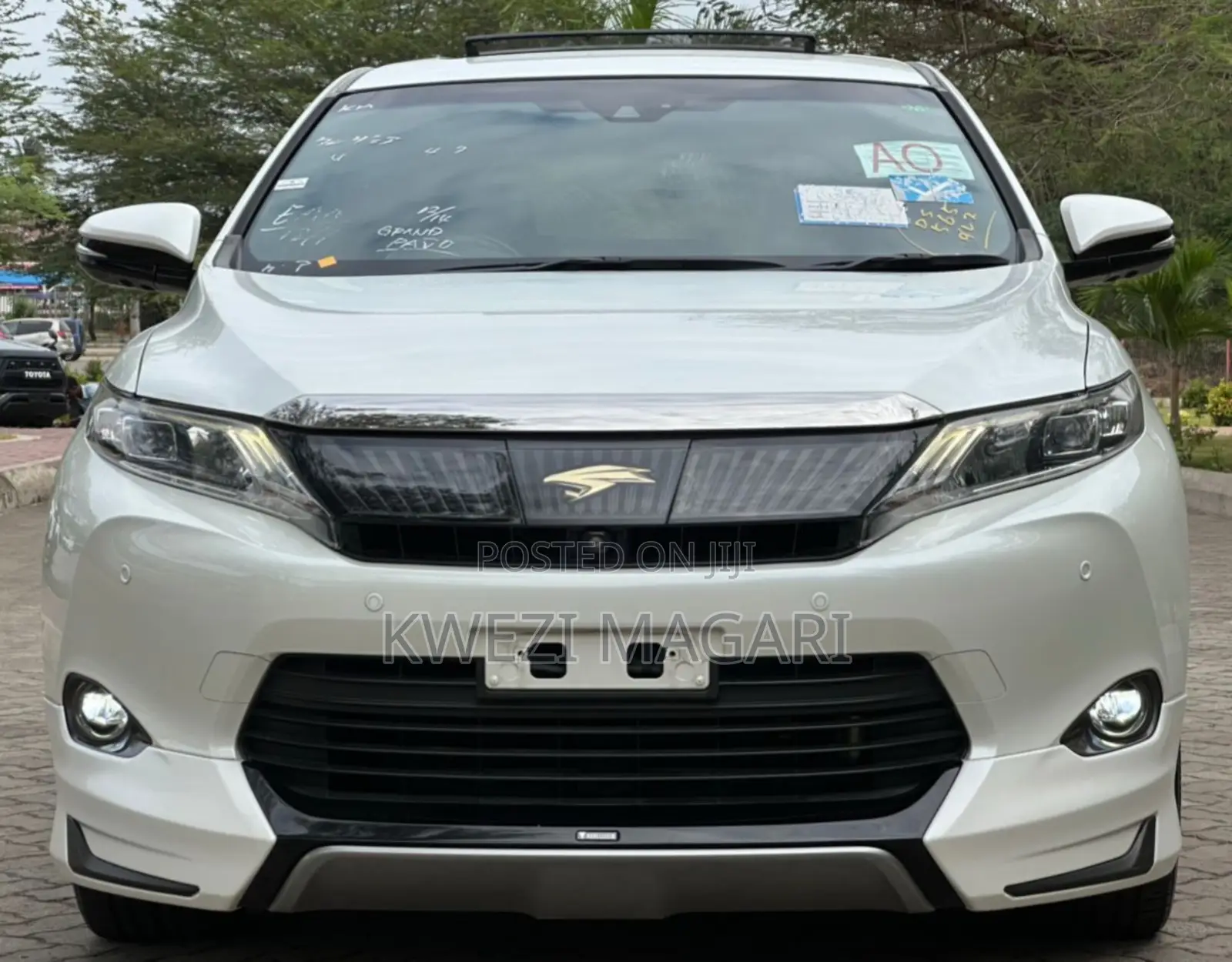Toyota Harrier 2015 White