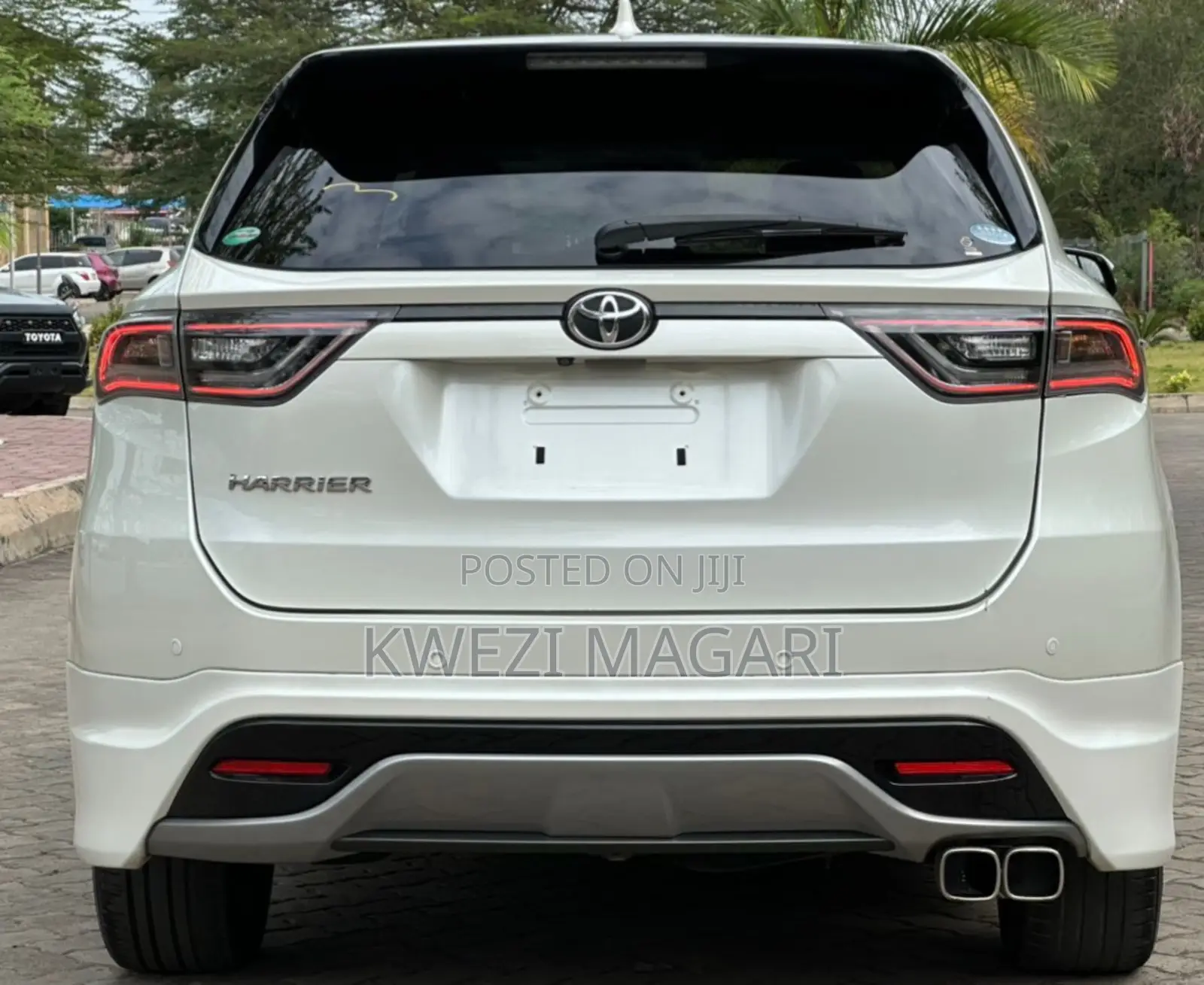 Toyota Harrier 2015 White