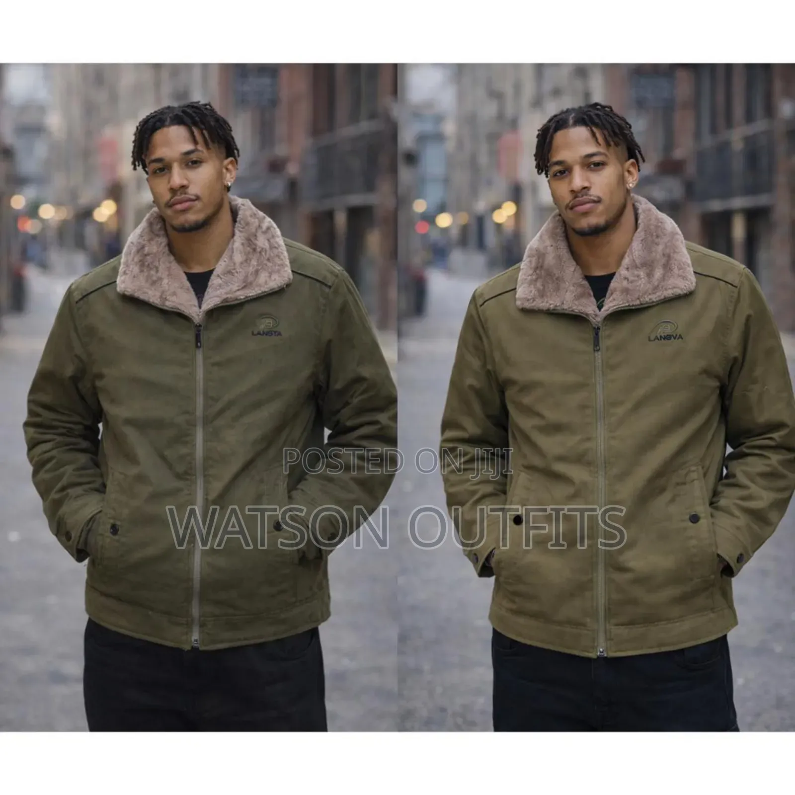 Men's Heavy Coats or Jackets Langva Brand New and Original