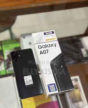 New Samsung Galaxy A07 4G 64 GB Black
