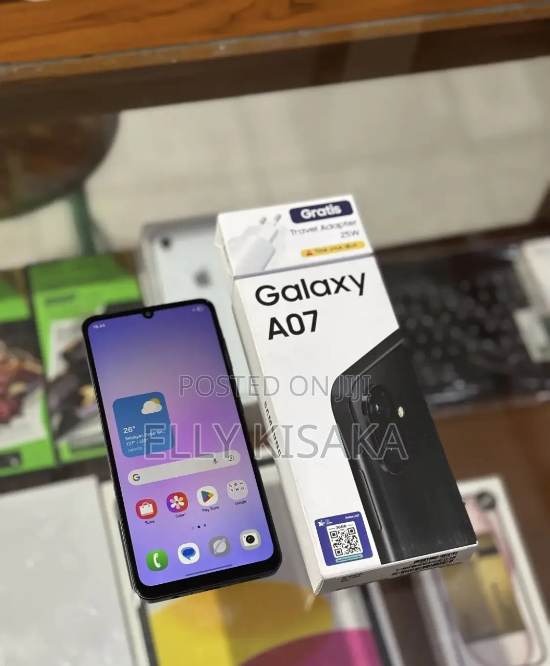 New Samsung Galaxy A07 4G 64 GB Black
