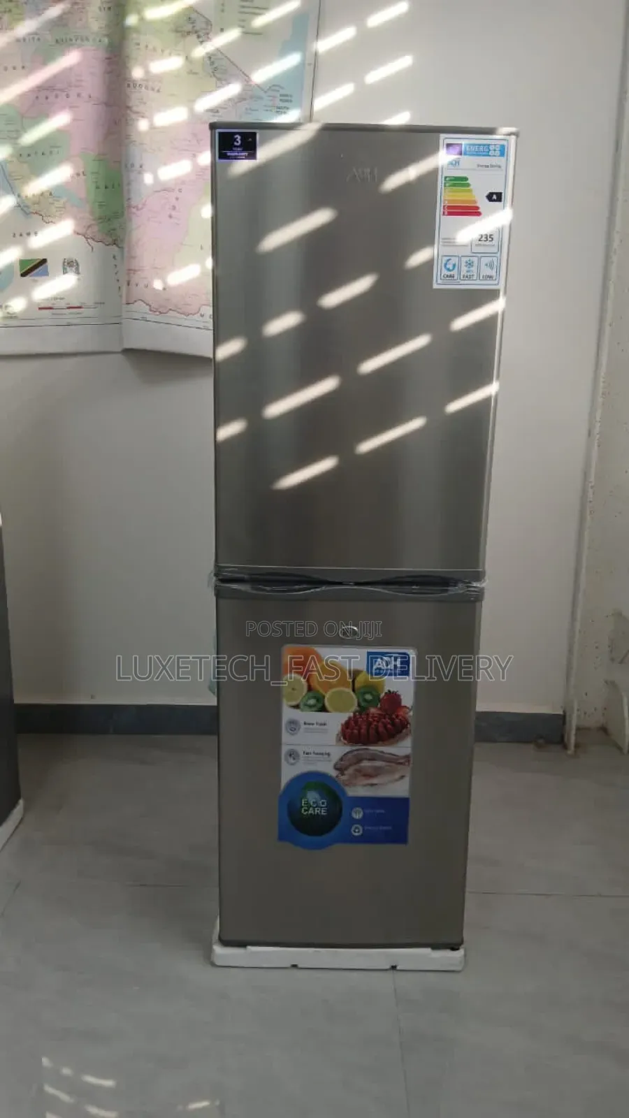 Adh Combi Refrigerator 180-Litres With a Bottom Freezer