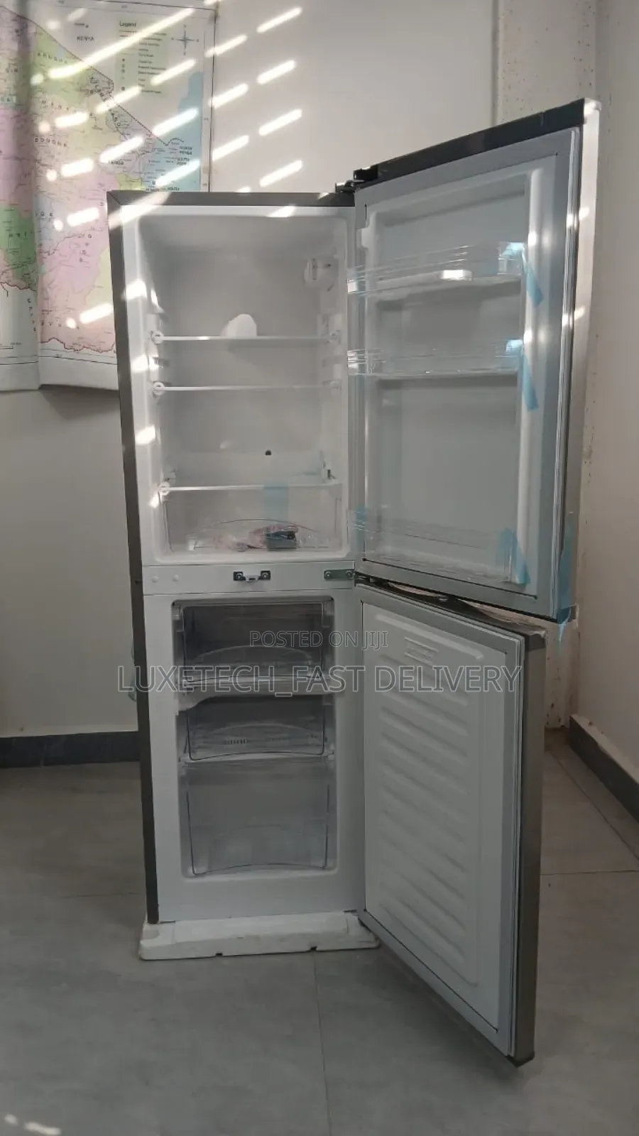 Adh Combi Refrigerator 180-Litres With a Bottom Freezer