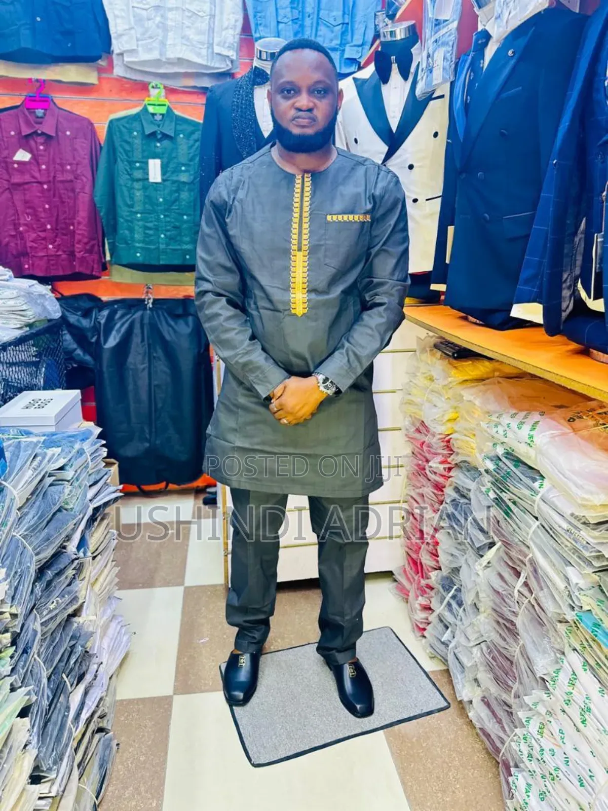 Seneta Ya Kisasa Ya Kiume (African Senator Set)