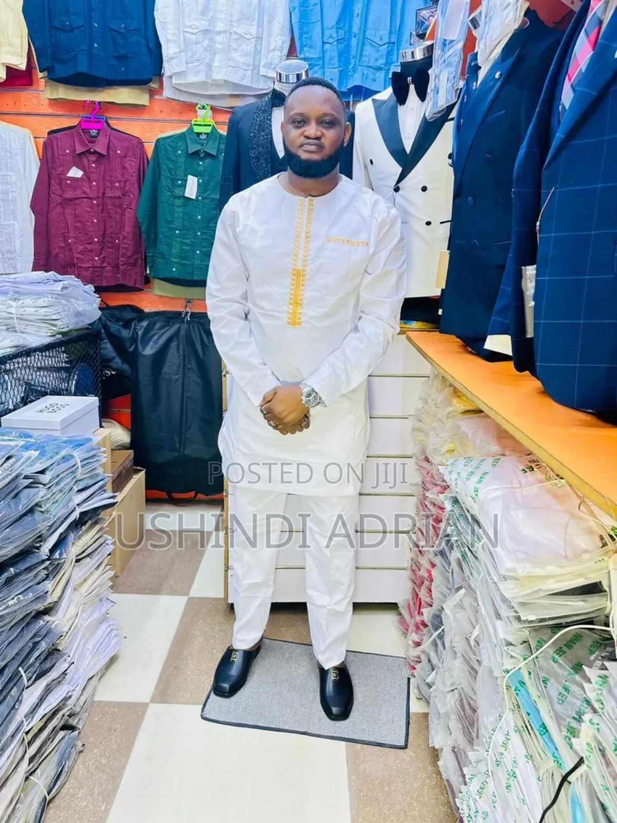 Seneta Ya Kisasa Ya Kiume (African Senator Set)