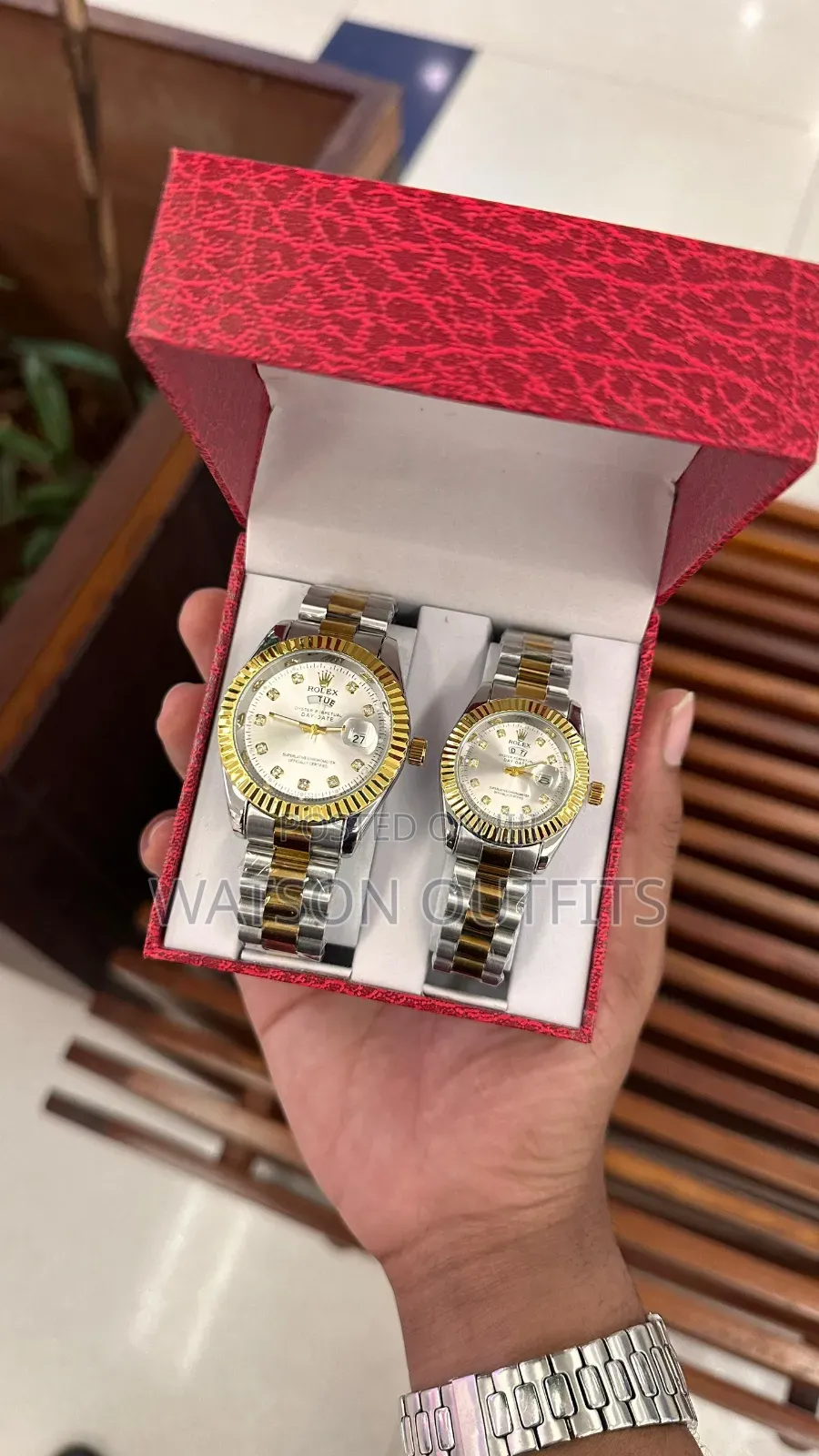 Rolex Brand Couple Watches Brand New and Original for Both Sexes