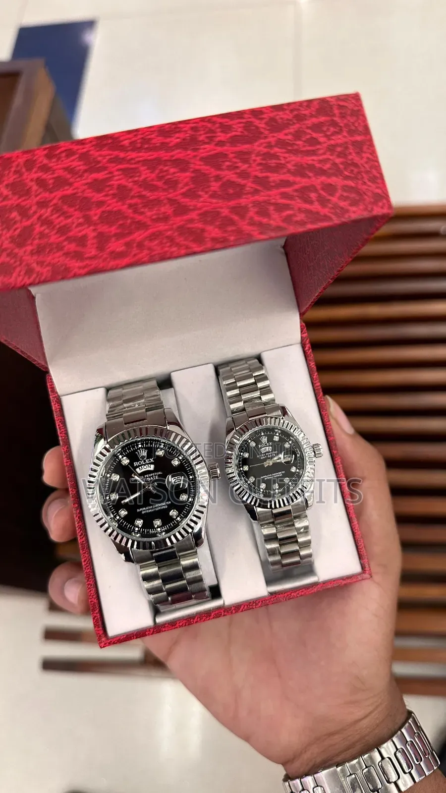 Rolex Brand Couple Watches Brand New and Original for Both Sexes