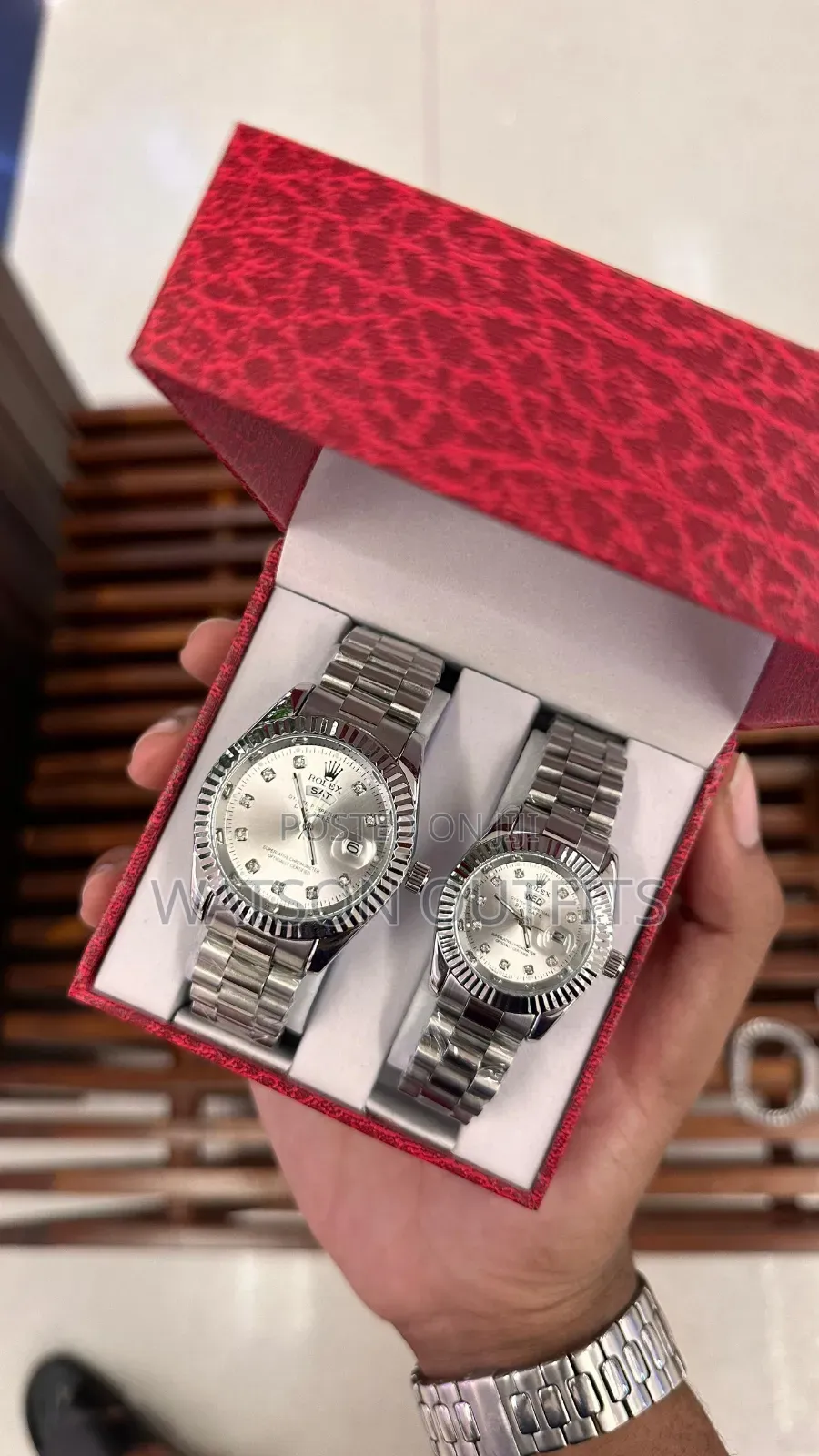 Rolex Brand Couple Watches Brand New and Original for Both Sexes