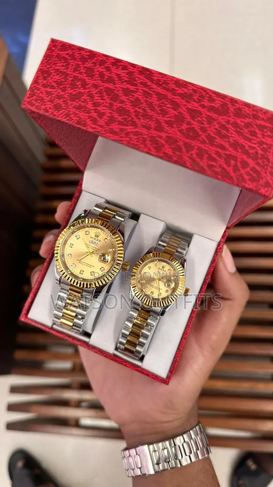 Rolex Brand Couple Watches Brand New and Original for Both Sexes