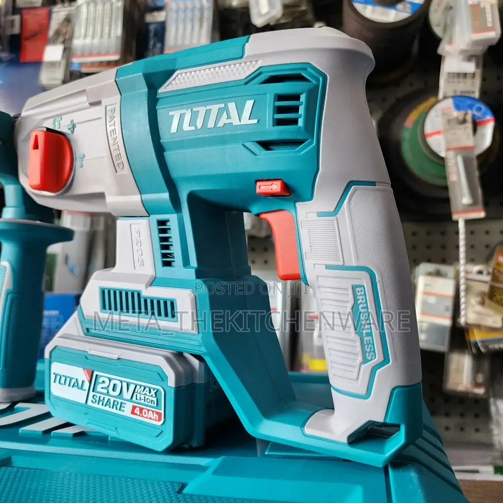 Total Cordless / Rechargeable Rotary Hammer 26mm 20v 2.5j Trhli202682
