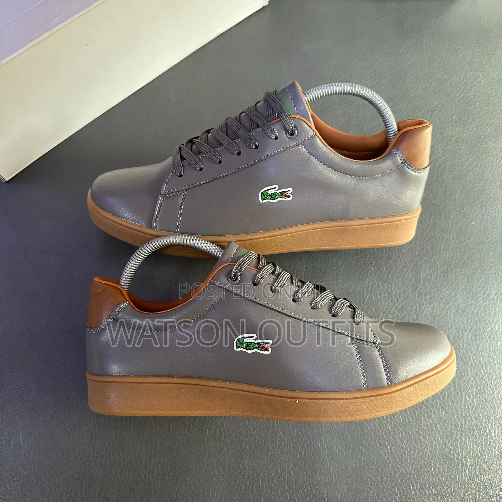 Lacoste Brand Men's Leather Shoes Brand New and Original
