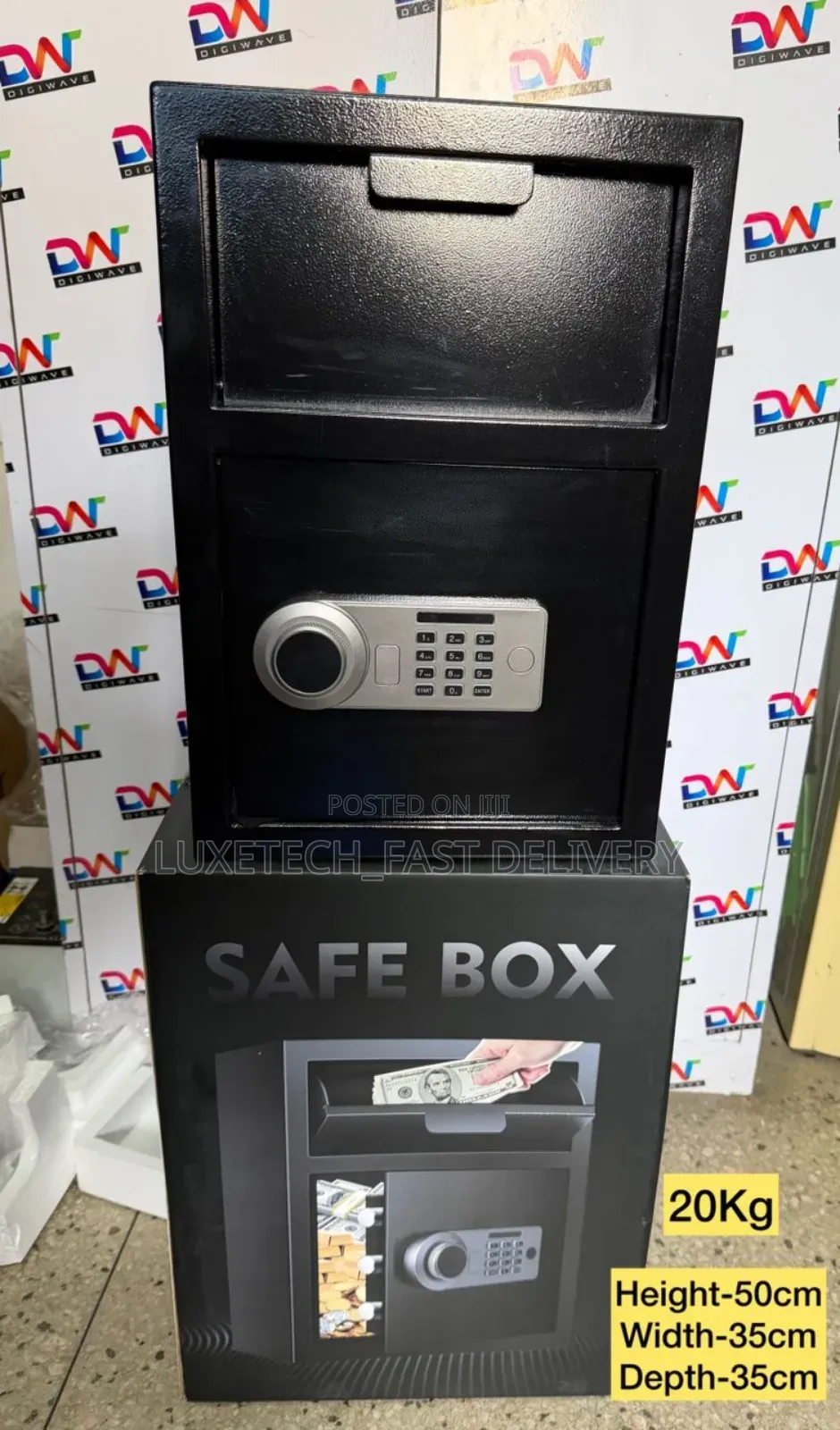 Al-2014f Digital Depository Safebox 20kg