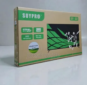 Soypro 32-Inch Led Tv (Model Sy-32) With a Durable Double Glass