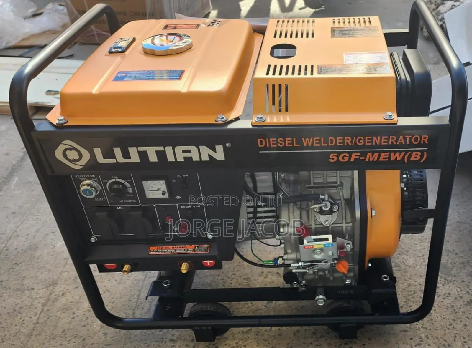 Lutian Diesel Welder/Generator, Specifically the 5gf-Mew(B) Model.