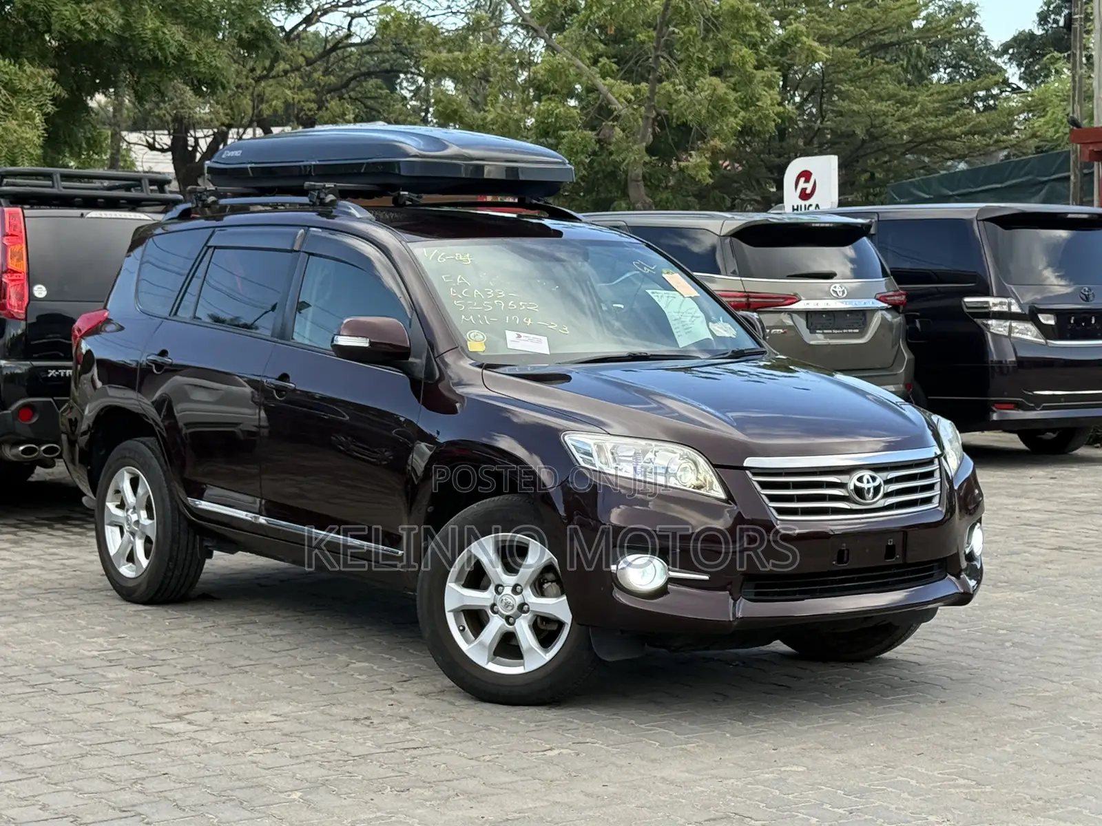 Toyota Vanguard 2010 Black
