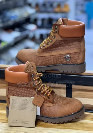 Men's Leather American Boots Timberland Brand New Very Stylish