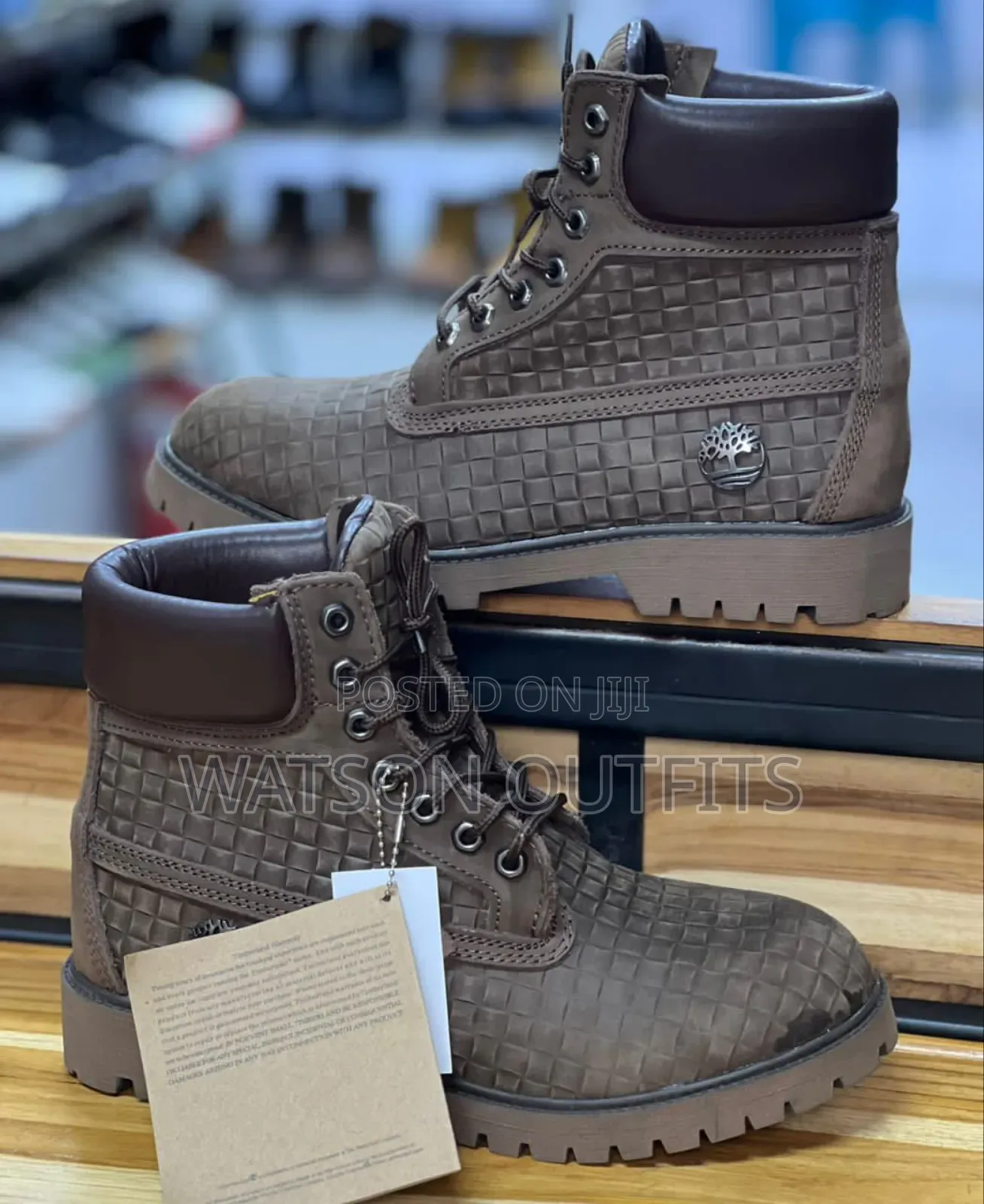 Men's Leather American Boots Timberland Brand New Very Stylish