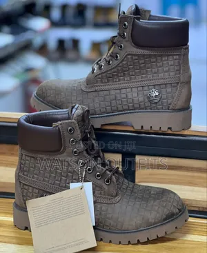 Men's Leather American Boots Timberland Brand New Very Stylish