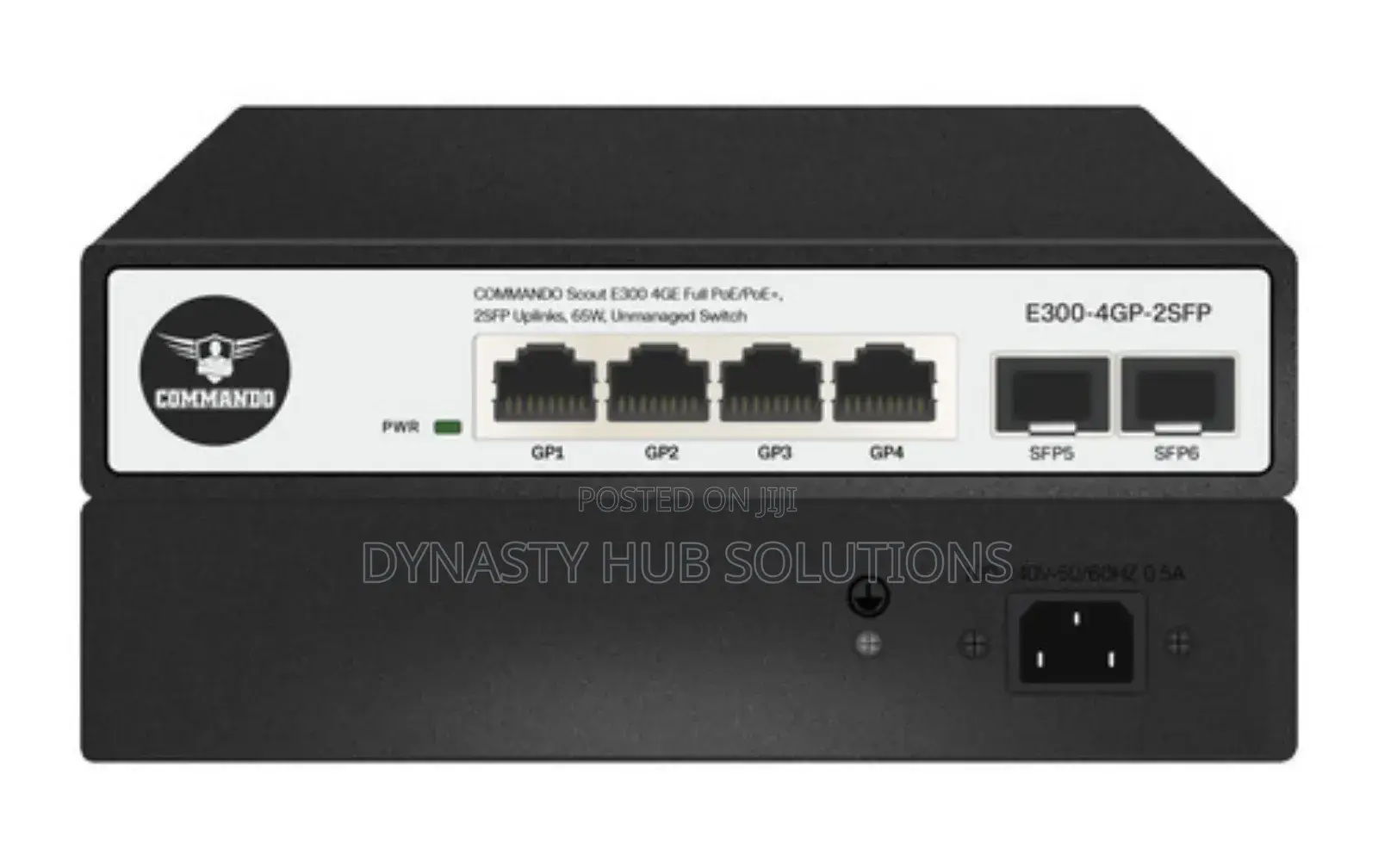 E300+4gp-2sfp 4ports Gigabit Poe Commando Switch