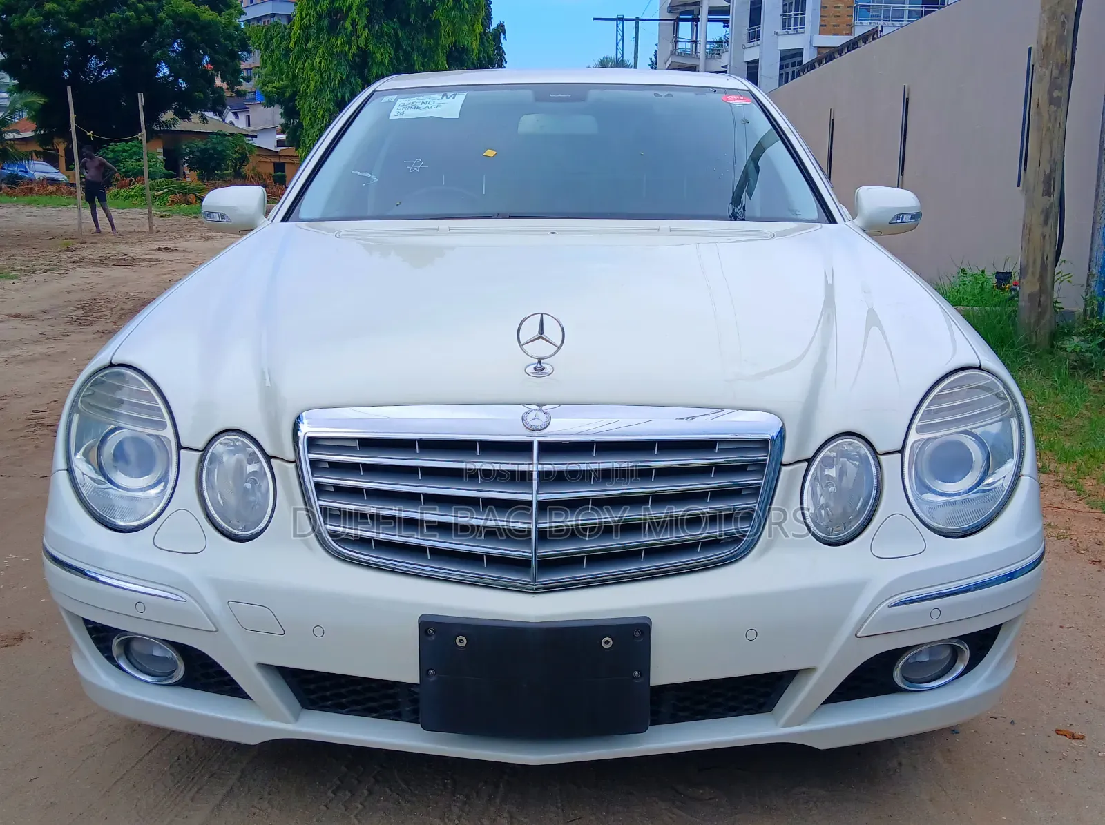 Mercedes-Benz E350 2008 White