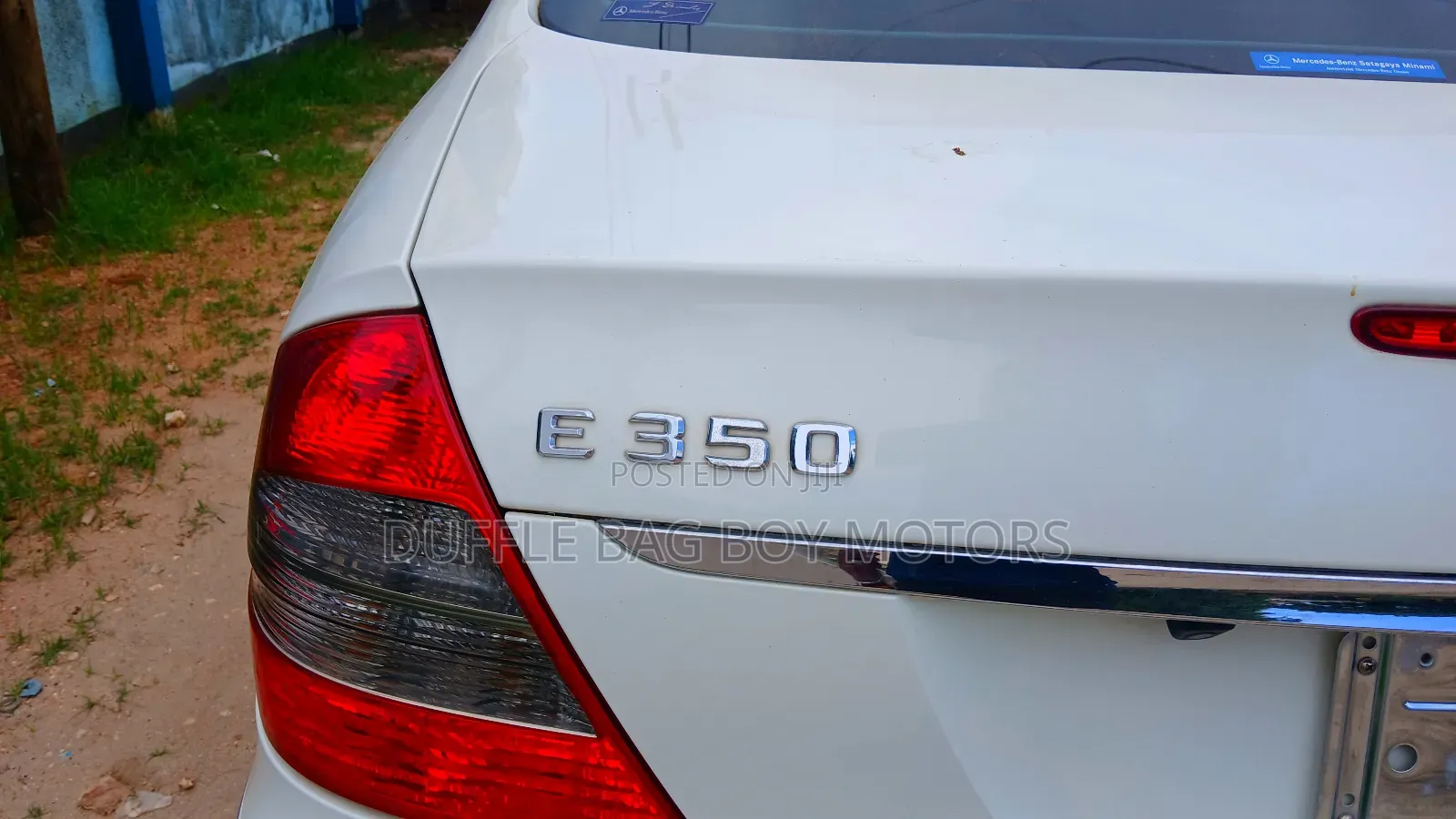 Mercedes-Benz E350 2008 White