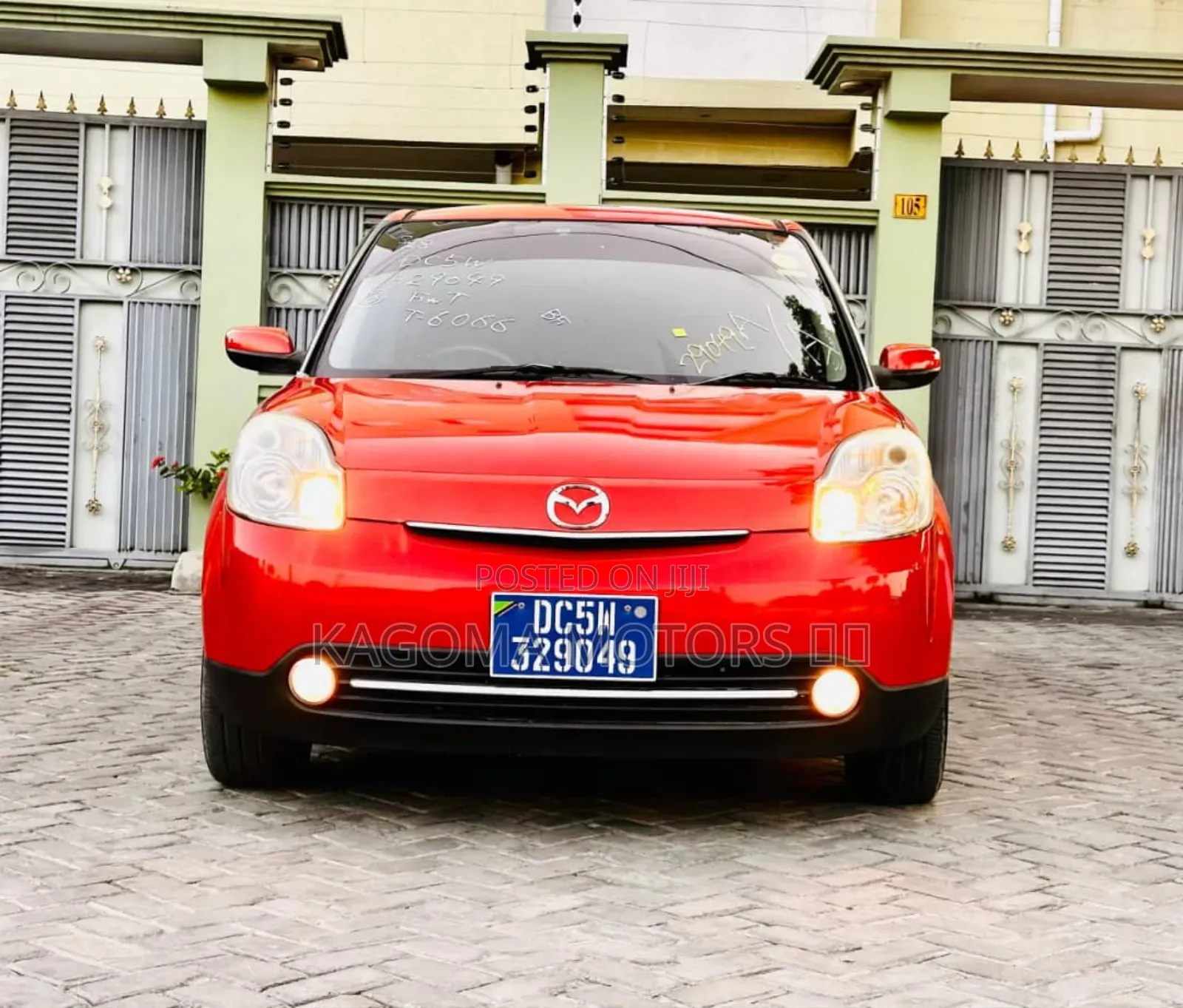 Mazda Verisa 2008 Maroon